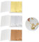 Blattgold, Blattgold zum Basteln, Goldpapier zum Basteln, Goldflocken, Goldfolie, Blattmetall, Blattgold Acrylmalerei, Goldblatt, Goldfolie zum Basteln, Blattmetall Gold, Goldblatt Basteln(300PCS，8cm)