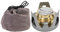 Nimomo Mini fornello ad Alcool Portatile da Cucina all'aperto bruciatore a combustibile fornelli da Campeggio per Barbecue, Cucina, Picnic, Zaino in Spalla, Escursionismo, Campeggio