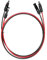 Solarsys® - 3m Solar Cable 4mm², With PV Connector, Solar Extension Cable 12AWG MAX DC 1500V, IP68 TUV certification, 3m