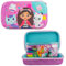 Innovative Designs Gabby's Dollhouse Federmäppchen Set mit Aufklebern und Gelstiften für Kinder, Geformt mit Reißverschluss, Lila