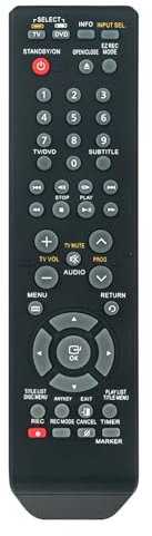 AULCMEET 00061A Telecomando Sostituzione per Samsung DVD Recorder DVD-R151 DVD-R156 DVD R151 R156