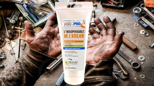 MECA BEIGE SAVON GEL PROFESSIONNEL ATELIER MECANIQUE AUX MICROBILLES VEGETALES ET SANS SOLVANT Tube 250 ML