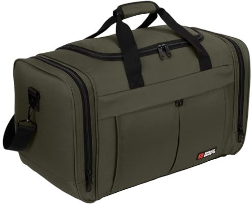 Sporttasche, Reisetasche und Fitnesstasche für Damen und Herren- Tainingstasche, Gym Bag (Olive)