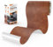 Xroam Kunstleder Selbstklebend, 12x160 cm Retro Dunkelbraun Leder Reparatur Patch, Lederflicken Selbstklebender, Kunstleder Reparaturset, Leder Patch Selbstklebend für Sofa, Autositze, Taschen, Jacken