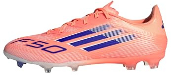 Adidas Unisex F50 League Firm Multi Ground Sneaker, Beam Orange/Lucid Blue/White, 11 UK