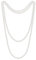 jerbro 1920s Gatsby Kostüm Perlenkette Accessoires Lange Künstliche Perle Halskette für Damen Halloween Fasching Dress Karneval Cosplay Party