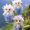 Graines d'Orchidée Chat - 100 Graines d'Orchidée, Fleurs Vivaces à Planter | Graines de Fleurs pour Intérieur et Extérieur (E)