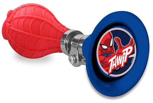 Marvel Spider-Man FAHRRADTROMPETE, FAHRRADHUPE, FAHRRADQUIETSCHER, KLINGEL für einen Jungen (Spider-Man)