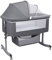 diowewea Cododo Bebe, Berceau avec Moustiquaire 2 in 1 Lit Bebe Cododo pour Les Bébés de 0 à 36 Mois Pliable 2 en 1 Berceau Bebe Mobile Lit d'Appoint, Réglage de la Hauteur
