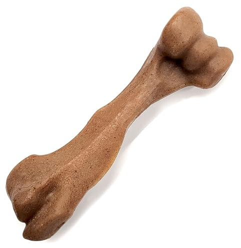 Nylabone Strong Chew Femur Bone Dog Toy Made with Real Bison & Venison