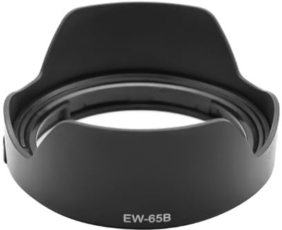 Ludom EW-65B Lens Hood for RF 24mm F1.8 Macro I/s STM, EW65B Digital 52mm Lens Hood