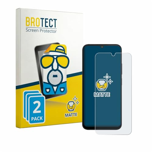 BROTECT Entspiegelungs-Schutzfolie für Xiaomi Poco C81 (2 Stück) Matte Displayschutz-Folie, Anti-Reflex, Anti-Fingerprint