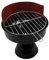 Aschenbecher Metall Grill Design 11,5cm, Balkon Fest Party Aschen Ascher Becher (LHS)