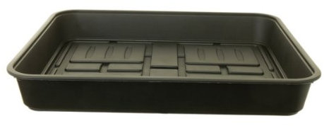 Whitefurze G2652GV5 52cm Large Gravel Tray - Black