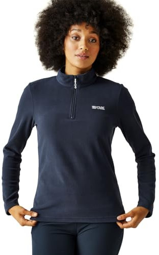 Regatta Sweethart Pile Symmetry Leggero a Mezza Cerniera Fleece, Blu-Blu Marino, 44 Donna