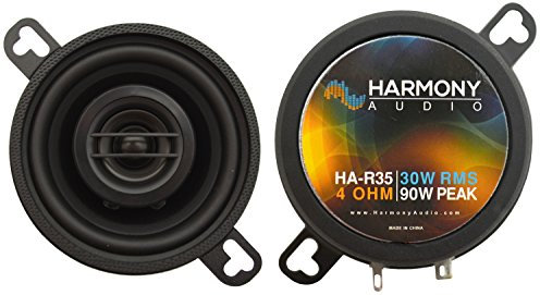 Harmony Audio HA-R35 Car Stereo Rhythm Series 3.5 Replacement 90W Speakers