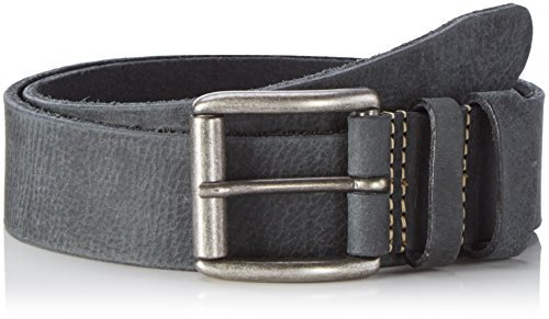 Petrol Herren Gürtel 40688, Einfarbig, Gr. 85(85), Schwarz (schwarz 0001)