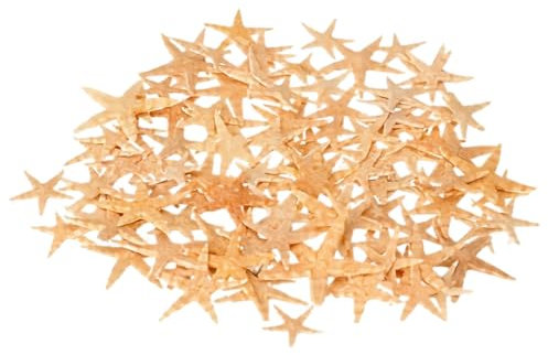NaDeco Sugar Seestern 5-7cm, 50 Stück | Deko Seesterne | Mini Seestern | Seesternchen | Maritime Dekoration