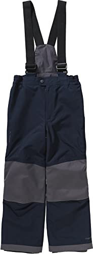 VAUDE Snow Cup Pants III Schneehose Kinder – warme Skihose Kinder wasserdicht, winddicht & atmungsaktiv, abriebfeste Schneehose Jungen & Mädchen mit anpassbarer Beinlänge – Größe: 98