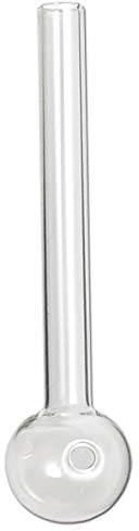 bong-discount Handpfeife, ÖL-Pfeife, Vaporizer, Glaspfeife | 100 x 10 mm | BOROSILIKATGLAS, klar