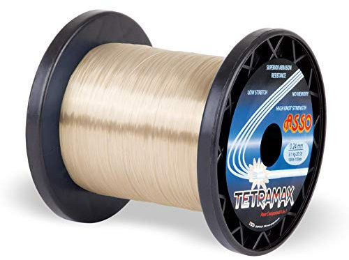 ASSO Monofile Angelschnur Tetramax Mono 3000m 0,30mm 6,80kg Gold