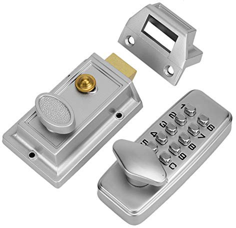 Serratura con codice da 2 a 4 cifre Serratura a codice, serratura con codice di sicurezza, serratura con codice meccanico Mini serratura con codice per porta interna per porta esterna