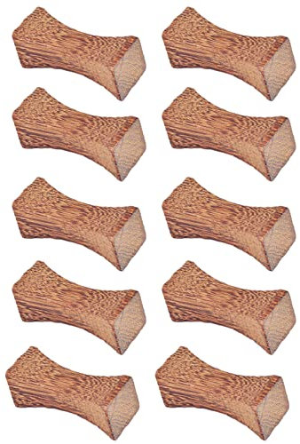 10 Pezzi Porta Bacchette, Porta Bacchette in Lega, Porta Bacchette a Prova di Caduta, per Tavolo Set di Posate, Accessori da Pranzo (Marrone)