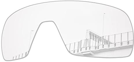 Well-aimed Verres de rechange compatibles avec les lunettes de soleil Oakley Sutro OO9406 - Plus d'options, Transparence HD., taille unique