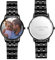 VEELU Personalisierte Foto Armbanduhr für Herren Uhr mit Foto Analog Metallarmband in Silber/Rosegold Klassisch Zifferblatt Wasserdicht
