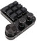 Bewinner Clavier Mécanique Macro à Une Main, 9 Touches RVB rétroéclairé Mini Clavier de Jeu Bleu, 9 Touches Entièrement Programmables Clavier de Jeu avec 3 Boutons pour Ordinateur Portable