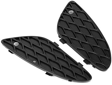 Auto Frontstoßstange Grill, 1 Paar Auto Frontstoßstange Grillabdeckung Mesh Grille 2118850353 Passend für E-Klasse W211 E320 E350 E500 2003-2006 Kühlergrill