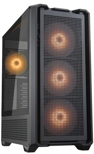 Cougar MX600 RGB Full Tower Black Case with 4 x ARGB Fans