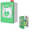 AED-Defibrillator-Aufbewahrungsschrank zur Wandmontage,Erste-Hilfe-AED-Defibrillator-Schrank,Notfallkoffer und Erste-Hilfe-Kasten für alle Herzwissenschaften,AED-Defibrillator,Physio-Kontrolle,Green