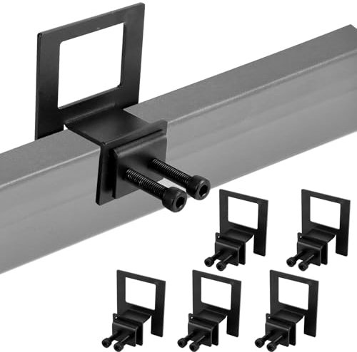 QWORK® 6 Stück Matratzenhalter, rutschfeste und Verstellbare Matratzenhalter, Matratzenhalter gegen Verrutschen, Matratzenstopp, für Metall-Bettgestell