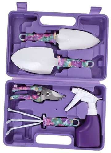 MERRYHAPY 1 Pz cassetta degli attrezzi da giardino utensili manuali per piantare piante grasse mini pala per piante forbice potatura cesoie potatura spruzzatore kit attrezzi da giardino