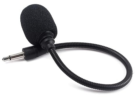 COSMEVIVI Mini Microphone 3.5mm Condenser Recording Mic Tiny Omnidirectional Portable for Musical Instruments Stage Use