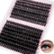 YOONOYA 320PCS Faux Cils 80D+100D Extensions Cils Volume Russe pour Individuels Extensions DIY, 0.07mm D Curl 9-16mm mix Lash Clusters, Bouquet Extensions de Cils Naturel (80D+100D, 9-16mm-mix)