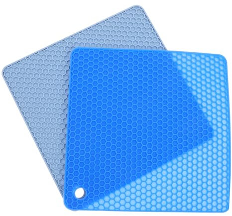 Garneck De Silicona para Sartenes Tapete para Platos para Ollas Aislante De Cocina Antideslizante