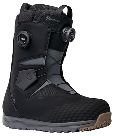 Nidecker Altai BOA Men's Snowboard Boots, Black, 11