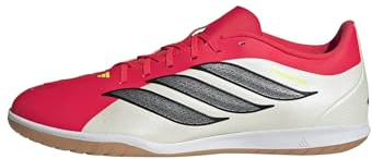 adidas Mixte Predator Club Sala Indoor Football Shoes, Lucid Red/Core Black/FTWR White, 43 1/3 EU