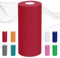 Rouleau de Tulle - 30 cm x 92 m - Tissu Tulle pour Noeud Voiture Mariage, Deco Mariage, Ruban Mariage Voiture, Noeud pour Chaise Mariage - Polyester Organza (Rouge)