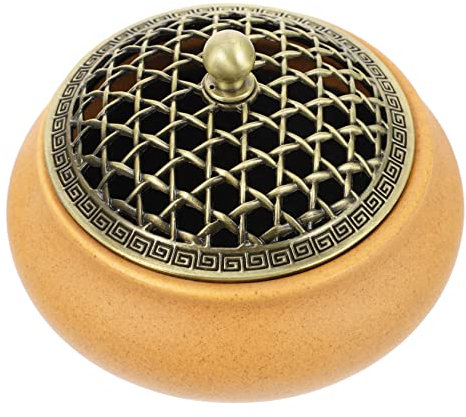 Mobestech Keramik Räuchergefäß Kreativer Weihrauch Brenner Zur Meditation Und Entspannung Luftreinigend Dekoratives Räucherstäbchenhalter Für Schlafzimmer Und Yoga