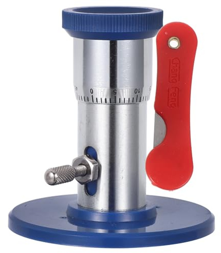 LIGHTAOTAO Microtome Portatif en Métal pour Échantillons Végétaux, Trancheuse Manuelle pour Laboratoire de Biologie, Kit D'apprentissage Pratique pour Étudiants en Couleur Aléatoire