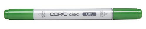 COPIC Ciao Marker Typ G - 05, Emerald Green, vielseitiger Layoutmarker, mit einer mittelbreiten und einer Brush-Spitze