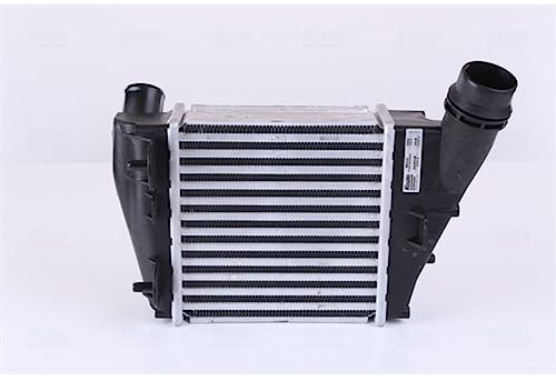 NISSENS 96410 Ladeluftkühler LLK für RENAULT TWINGO II (CN0) Wind Cabrio Turbo Intercooler Netzlänge 183 mm, Netzbreite 188 mm, Netztiefe 64 mm, mit Schnellkupplungen