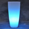 Tekcnoplast STYLO ROUND TOP BRIGHT - Ø 40 cm. - H 90 cm. Lumière bleue