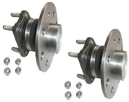 2x Radnabe + Radlager hinten beidseitig passend links + rechts für Fahrzeuge ohne ABS