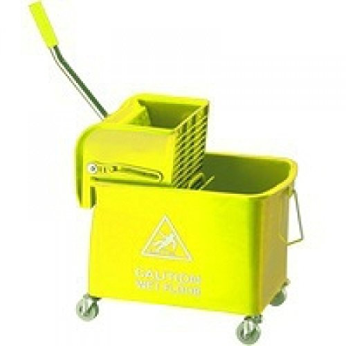 ROBERT SCOTT KS15YL Mobile Mop Bucket, 15 L, Yellow