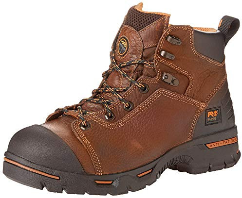 Timberland PRO Endurance PRO - Stivali da lavoro impermeabili da uomo, 15,2 cm, Marrone, 5 US Wide