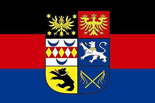 U24 Aufkleber Ostfriesland Flagge Fahne 8 x 5 cm Autoaufkleber Sticker